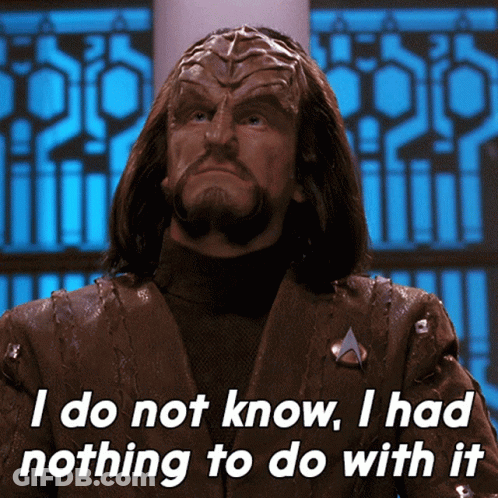 Long Haired Bearded Man Says I Do Not Know I Had Nothing To Do With It GIF