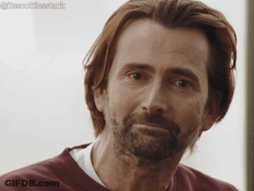 Long-Haired Bearded Man Says It's Scottiesstark GIF