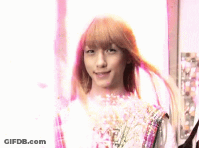 Long-Haired Blonde Man In Pink Dress And Wig GIF
