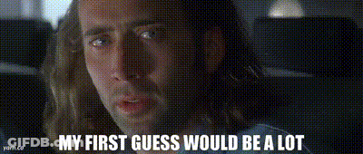 Long-Haired Man My First Guess Would Be A Lot GIF