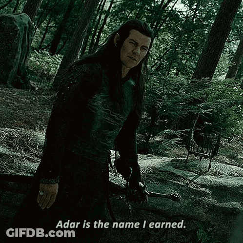 Long Haired Man Sword Adar Is Name Learned GIF