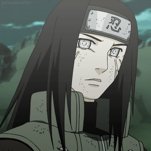 Long Haired Naruto Neji GIF