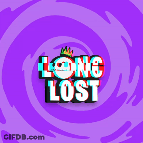 Long Lost Logo With Crown GIF