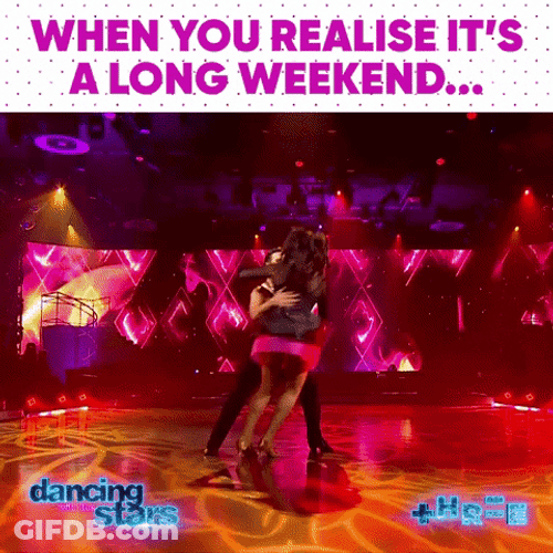 Long Weekend Dance Party Compilation GIF