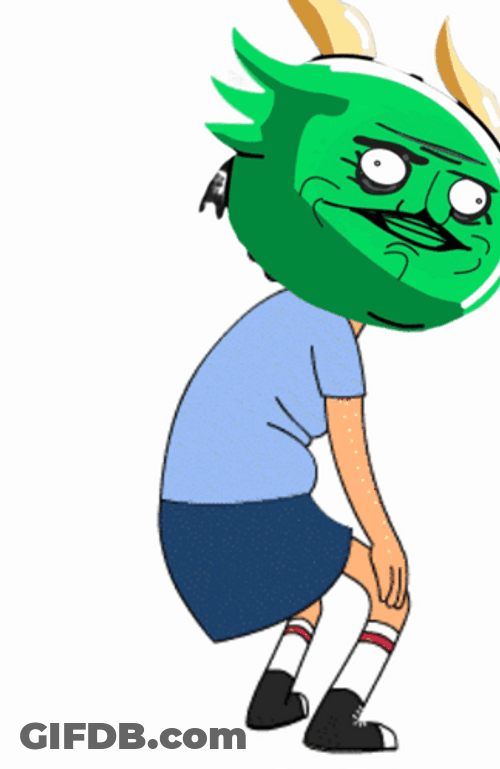 Long Zksync Dragon Tina Belcher Dancing GIF