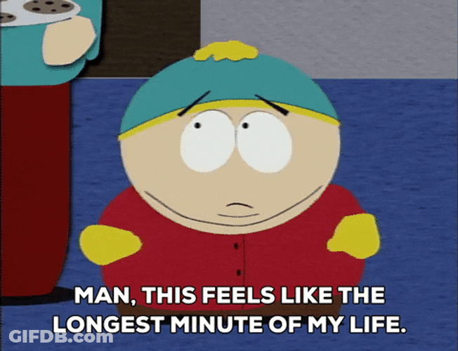Longest Minute Of My Life GIF