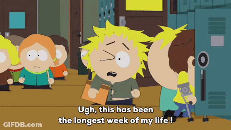 Longest Week Of My Life GIF