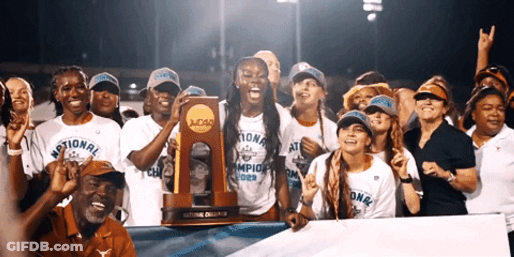 Longhorns Diving Swimming  Texas GIF