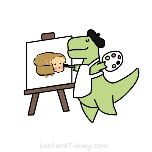 Loof And Timmy Draw GIF
