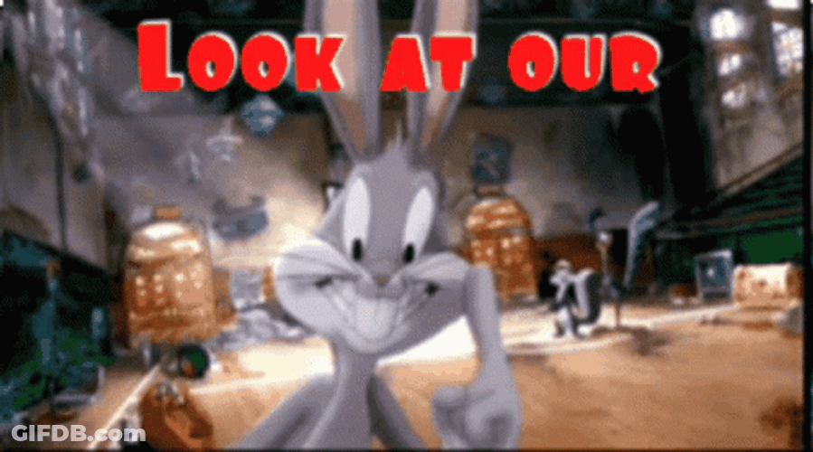 Look At Our Facilities Bugs Bunny No GIF