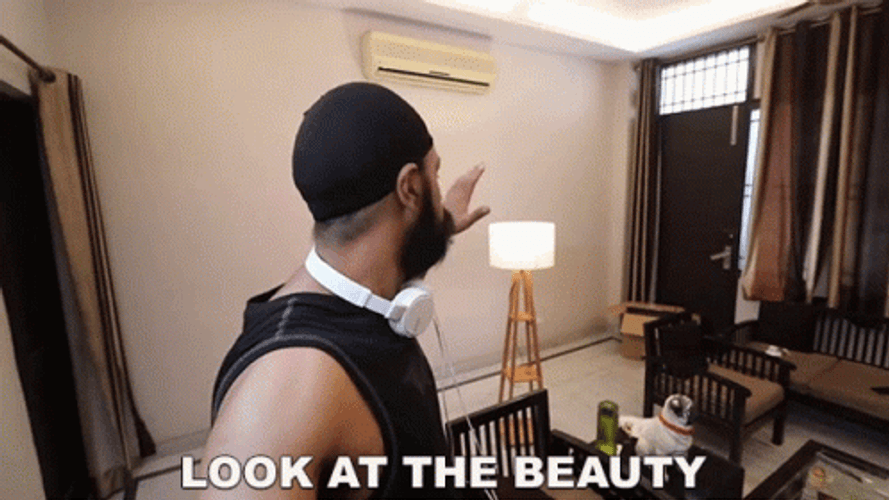 Look At That Beauty GIF