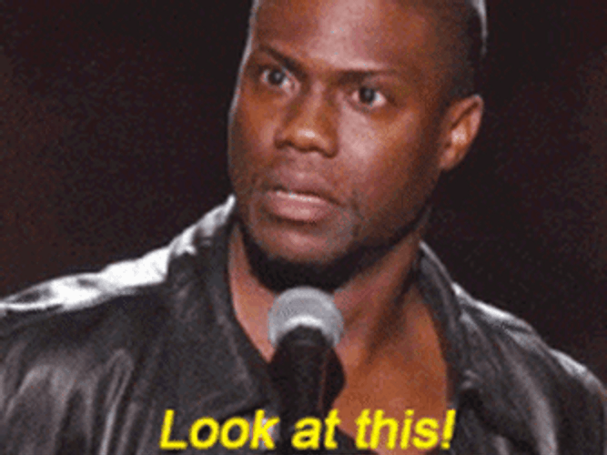 Look At This Kevin Hart GIF