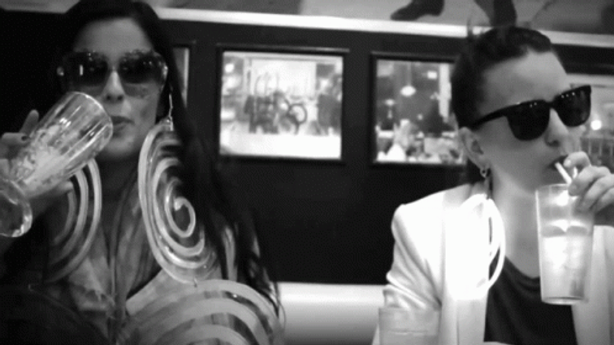 Look At Us Nelly Furtado And Friend GIF