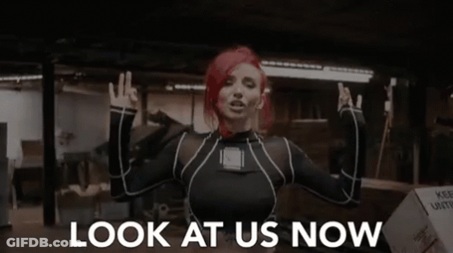 Look At Us Singing GIF