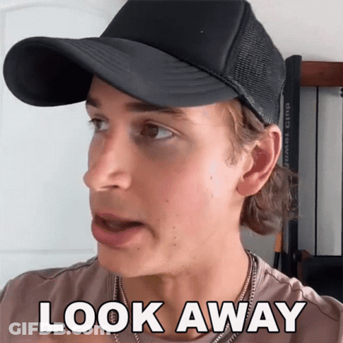 Look Away Meme JT Barnett GIF