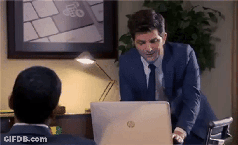 Look Away Nope Reaction Close Laptop GIF