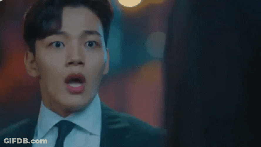 Look Away Scared Hotel Del Luna GIF