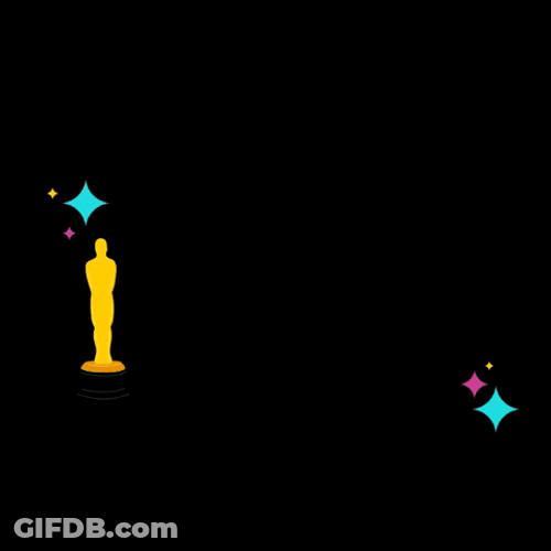 Look Mom I Won An Oscar GIF