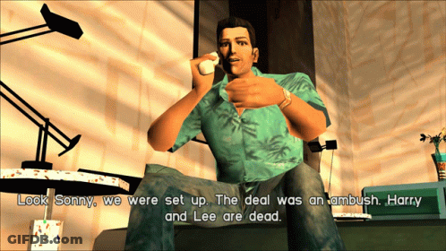 Look Sonny We Were Set Up The Deal Was An Ambush And Lee Are Dead GIF