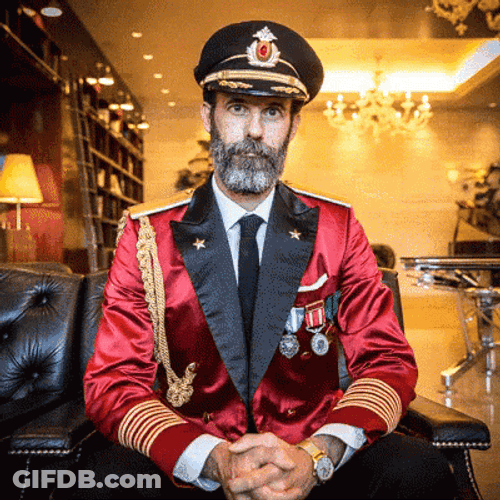 Looking At Watch Captain Obvious Shake Head GIF