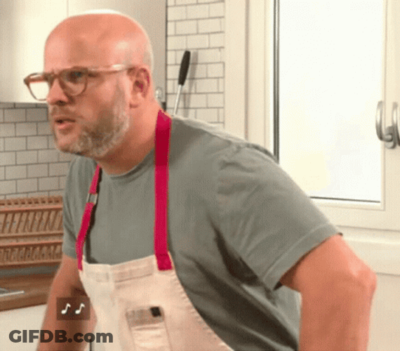 Looking At Watch Chef Kitchen GIF