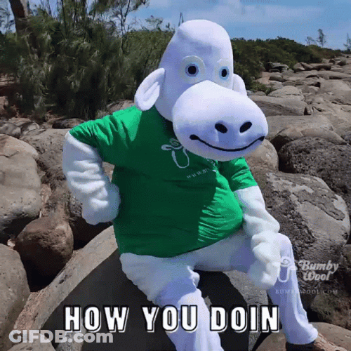 Looking At Watch How You Doin Bumby Wool GIF