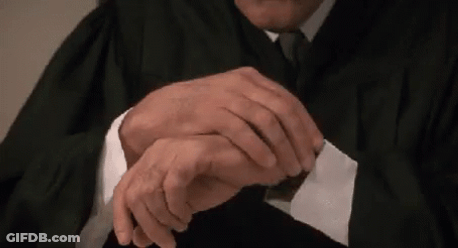 Looking At Watch Judge Trial GIF