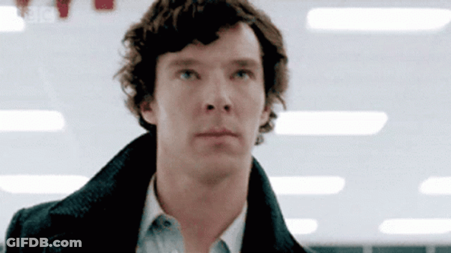 Looking At Watch Sherlock What Time GIF
