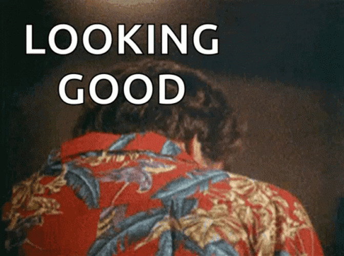 Looking Good GIF