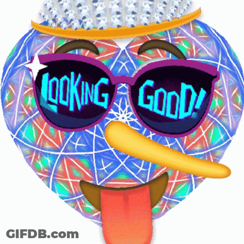 Looking Good Ball Face GIF