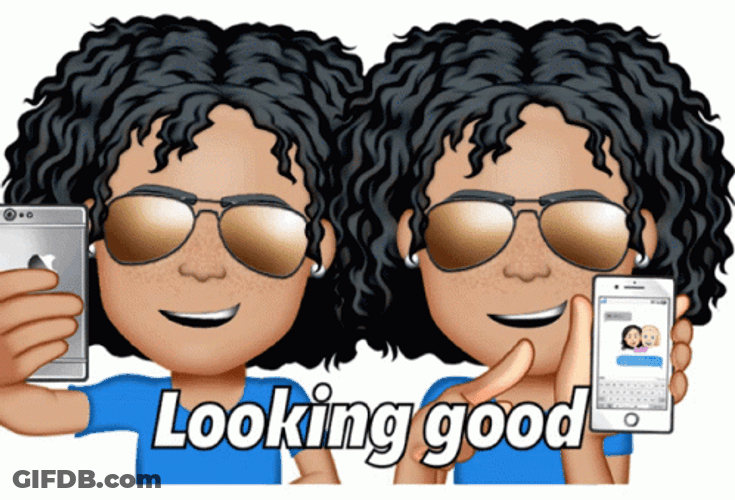 Looking Good Selfie GIF
