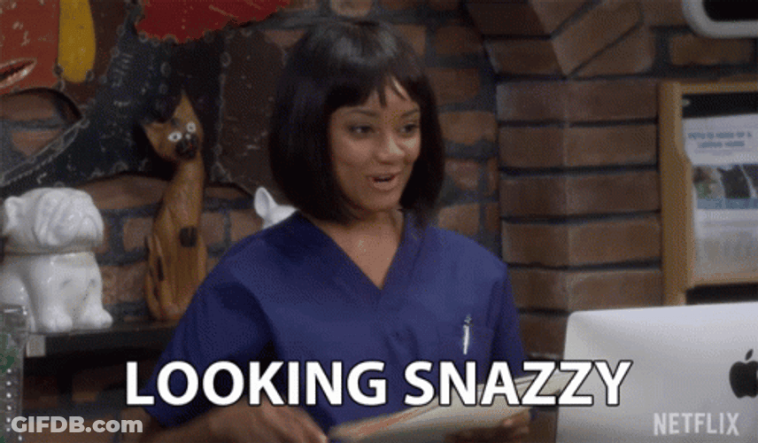 Looking Good Snazzy GIF