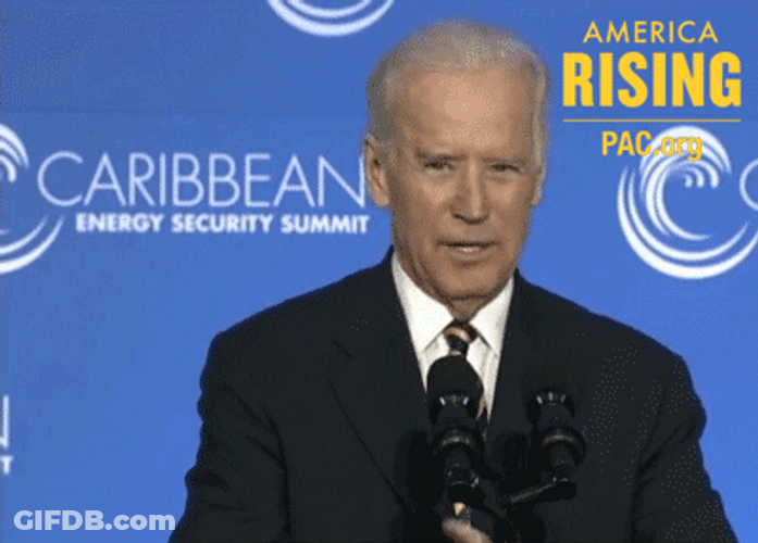 Looking Joe Biden GIF