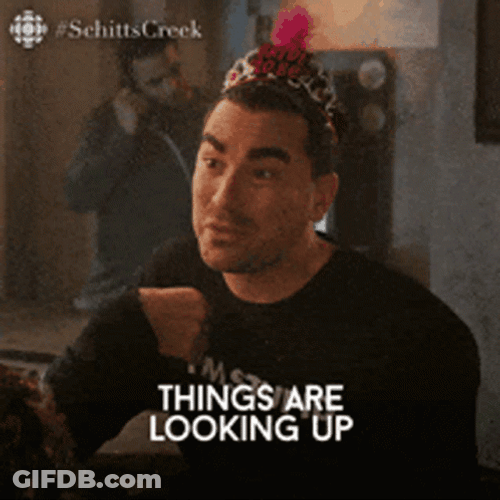 Looking Up GIF