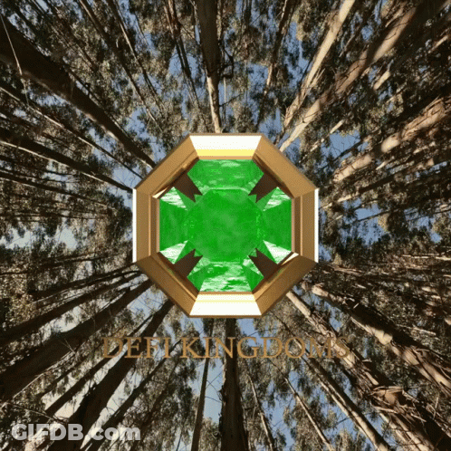 Looking Up Into Forest Deep Kingdoms GIF