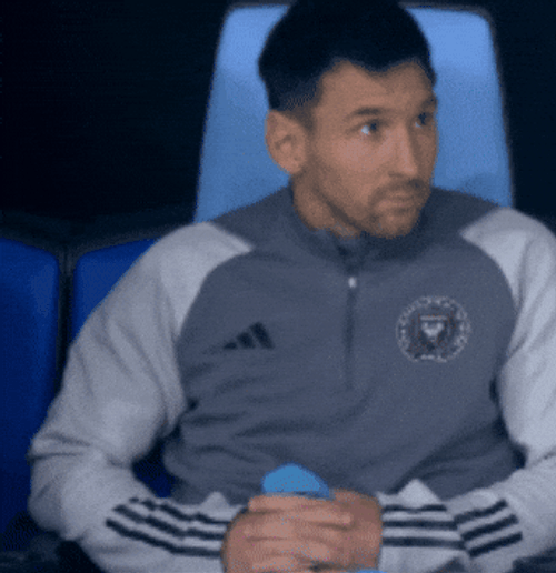 Looking Up Lionel Messi Funny GIF