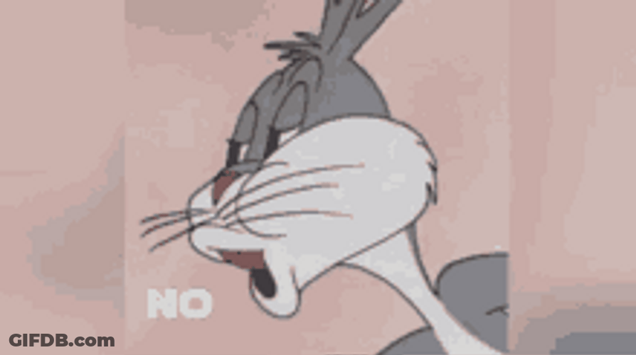 Looney Tunes Bugs Bunny Rabbit No GIF