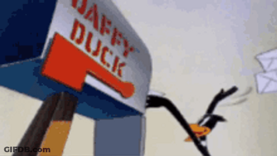 Looney Tunes Daffy Duck GIF