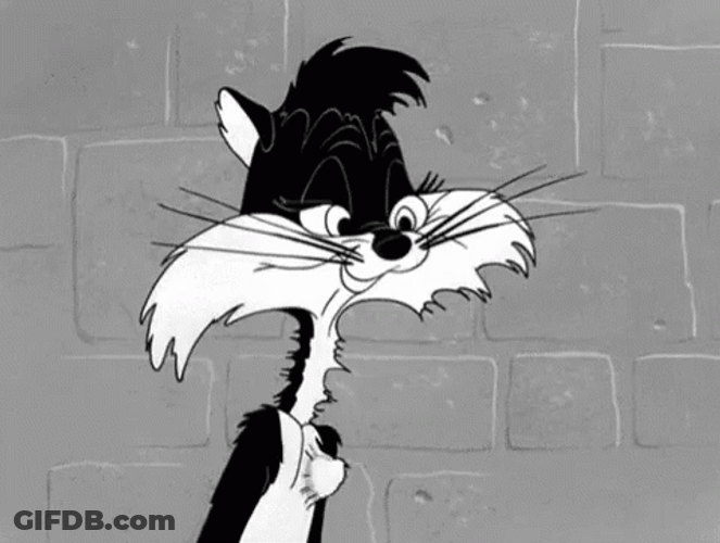 Looney Tunes Penelope Pussycat Heart Pumping GIF