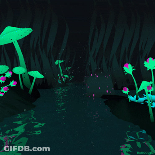 Loop Hallucinate Magical Pond GIF