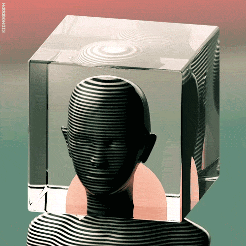 Loop Head Glass Box GIF
