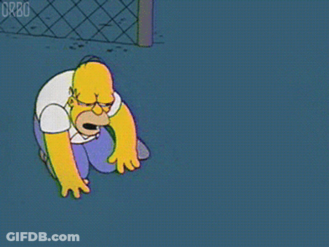 Loop Homer Simpson Drunk GIF