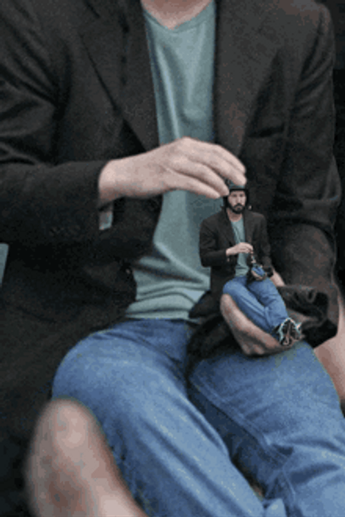 Loop Keanu Reeves Self Warp GIF
