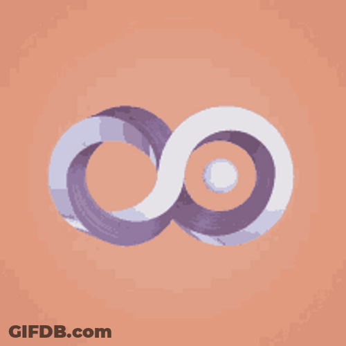 Loop Love Double Infinity GIF