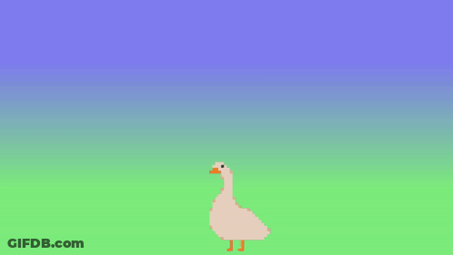 Loose As A Moose Or A Goose Moose With Goose On Back GIF
