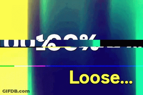 Loose On Colorful Background GIF