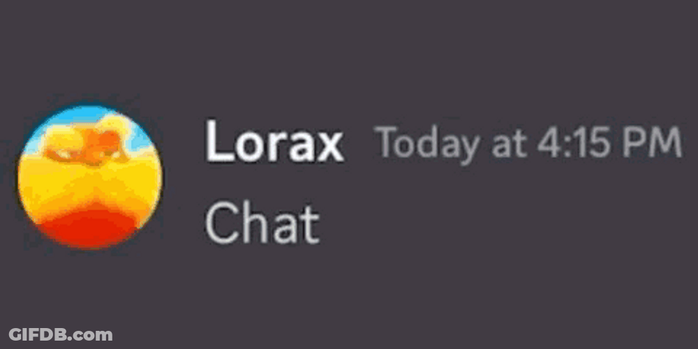 Lorax Is This Real Chat GIF