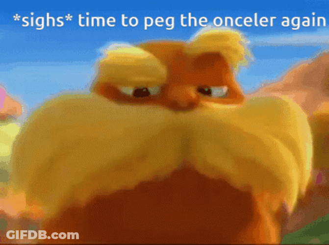 Lorax Peg The Onceler GIF