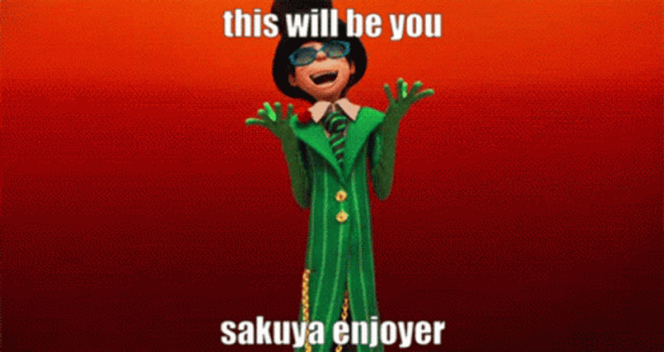 Lorax Surrounded By Tall Men GIF