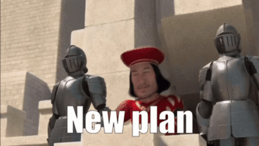 Lord Farquaad New Plan GIF